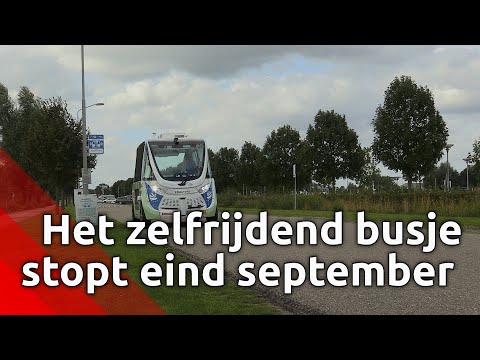 Zelfrijdend busje stopt ermee in Drimmelen en komt niet terug