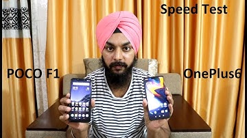 Poco F1 Vs OnePlus 6 Speed Test| Sound comparison | Camera Comparison