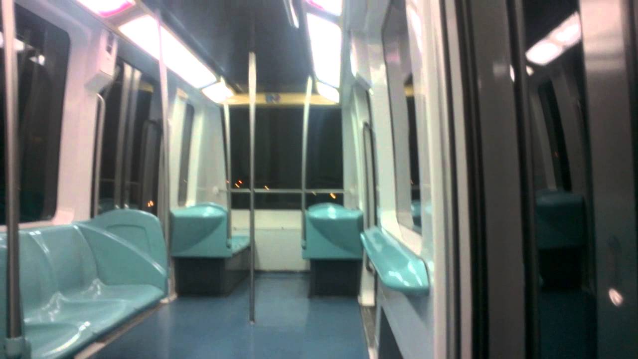 Métro de Lille - Trajet en VAL208 Année 2014