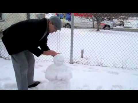 James Taylor Making a Snowman