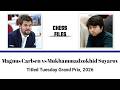 Magnus Carlsen vs Mukhammadzokhid Suyarov • Titled Tuesday Grand Prix, 2026