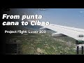 PF Luxair: Punta cana to Cibao