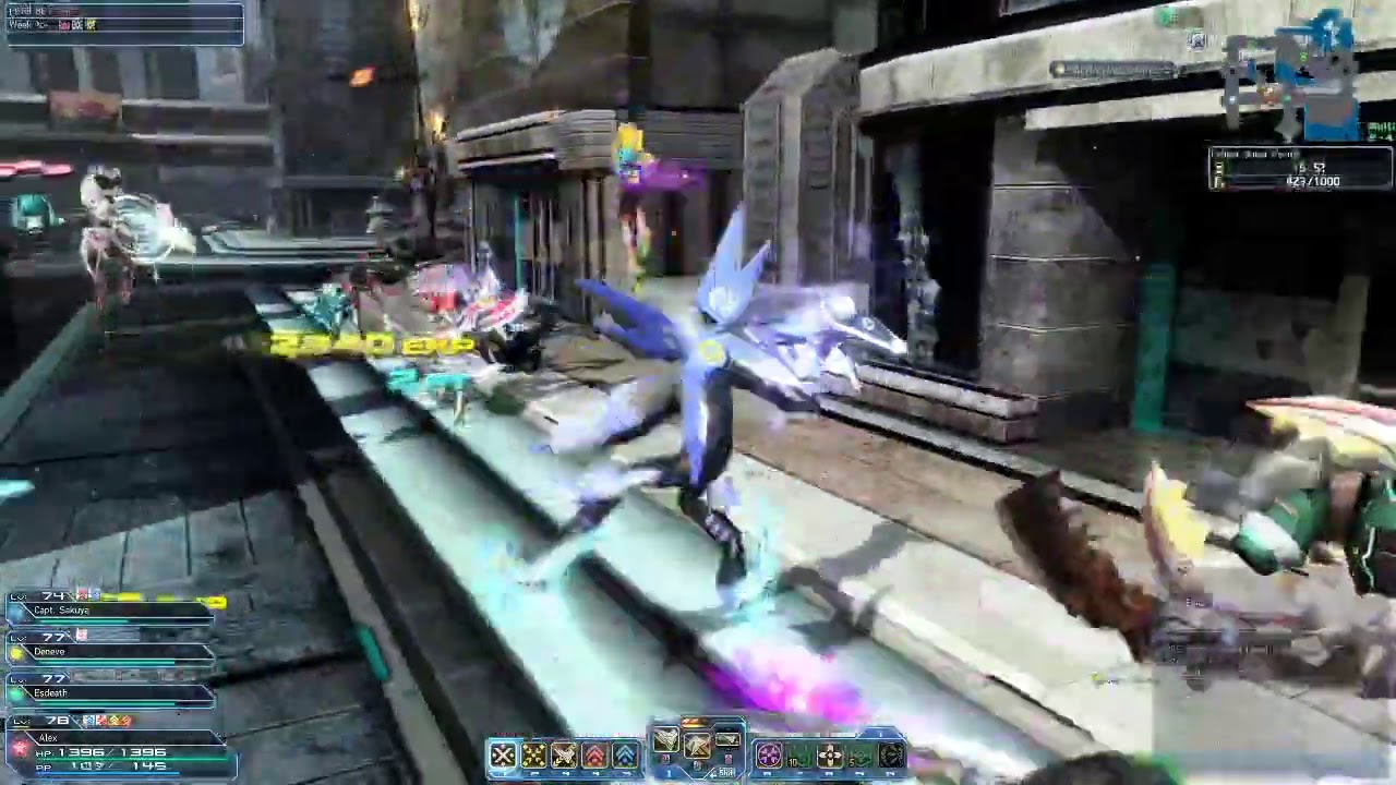 PSO2 (NA version): Chaos, Render of Tranquility (Extremely Hard)