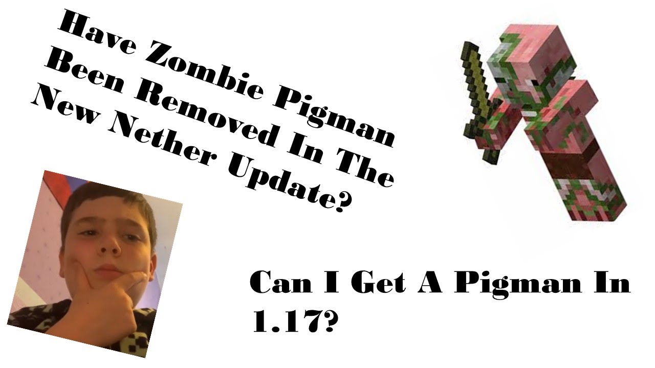 How Do You Get A Zombie Pigman In 1.17? YouTube