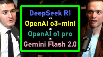 DeepSeek R1 vs OpenAI o3-mini vs o1 pro vs Gemini Flash 2.0 Thinking | Lex Fridman Podcast