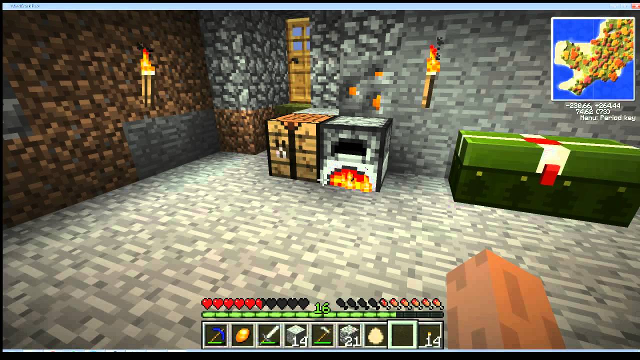 First stream :) FTB Mindcrack modpack.