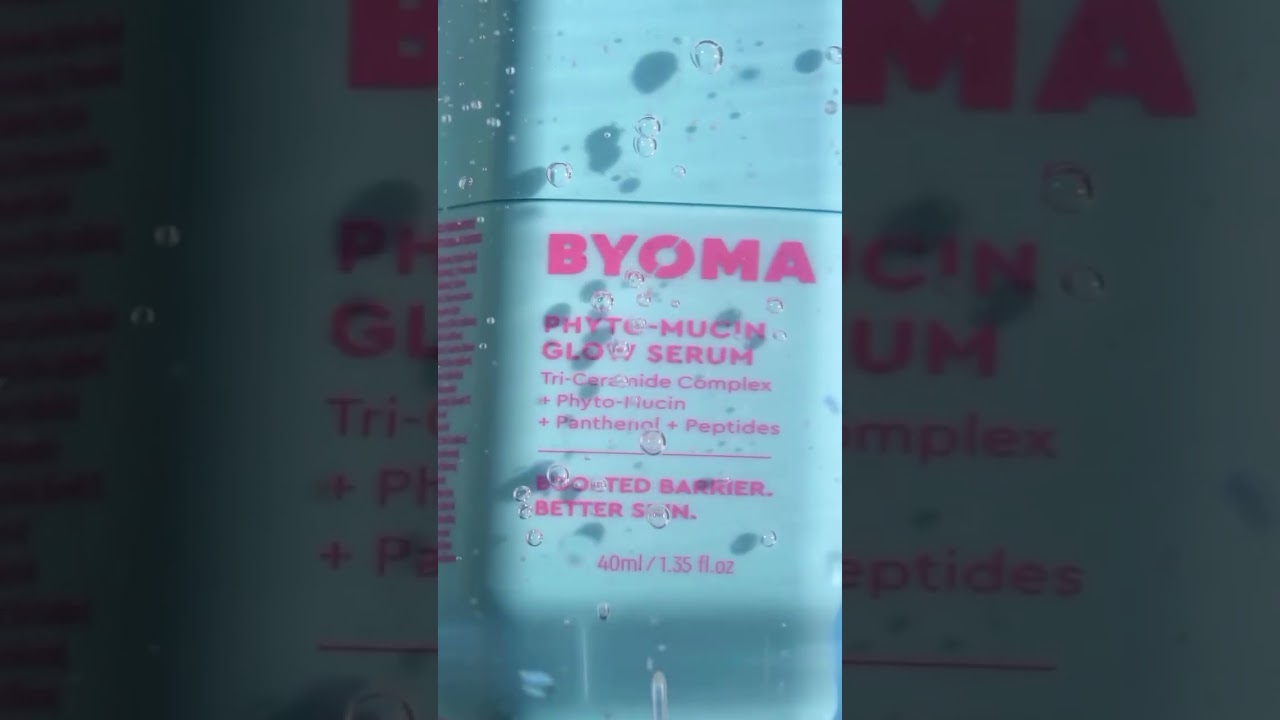 Up close and personal with our NEW Phyto-Mucin Glow Serum 🤩💧