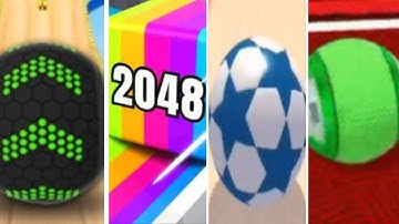 Going Balls vs Jelly Run 2048 vs Action Balls vs Rolling Ball Sky Escape #70 I All level gameplay