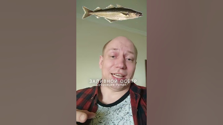 Заливной осётр