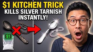 This $1 Kitchen Trick Removes Silver Tarnish Instantly — Why Did the Jewelry Industry Hide It?
