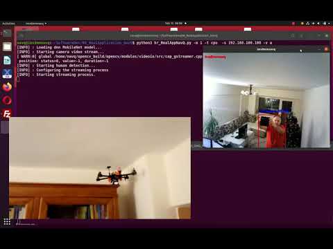 Real-time human detection: MobileNet-SSD and correlation tracker algorithm
