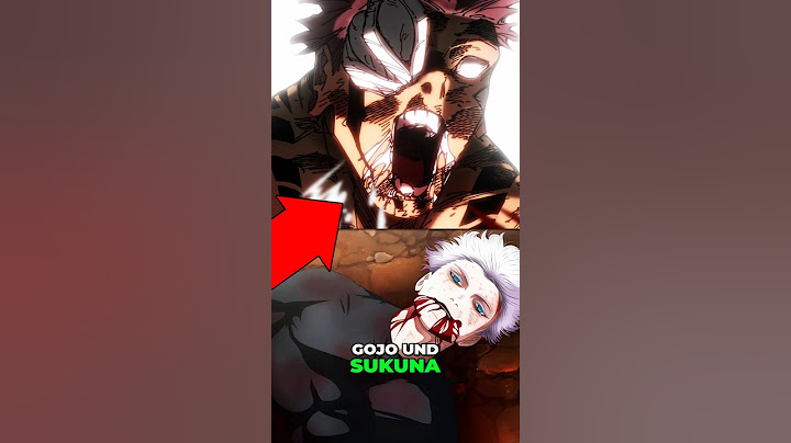 LETZTE WORTE ZU GOJO & SUKUNA | JUJUTSU KAISEN ERKLÄRT