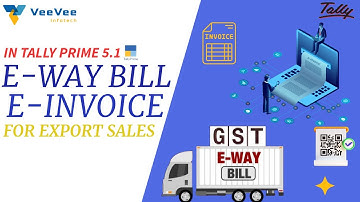 Tally Prime 5.1: Simplify E-Way Bill & E-Invoice for Export Sales!