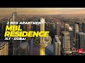 Semi-furnished luxury 2 Bedroom Apartment in MBL Residence Tower, JLT, Dubai