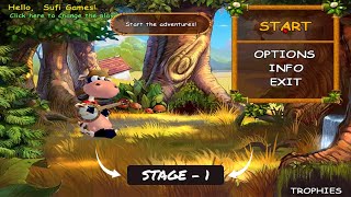 Supercow | Stage 1 | Level 1 to 5 | Arcade game | PC Game screenshot 5