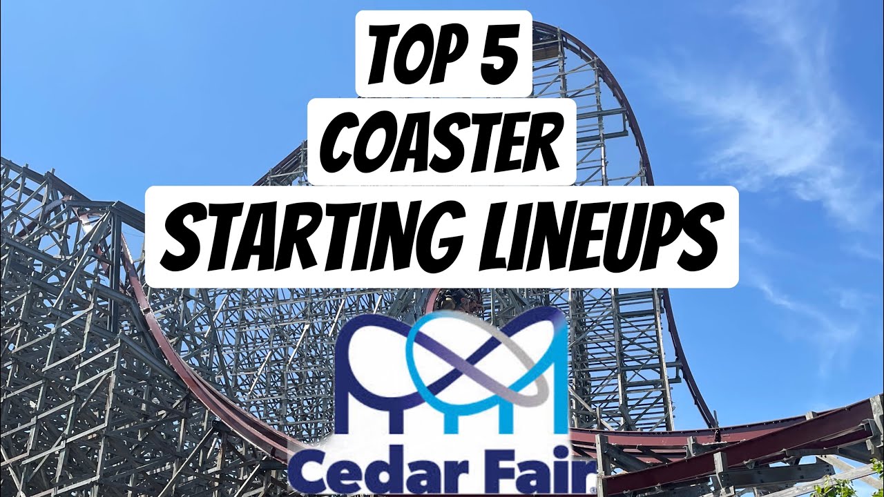 TOP 5 BEST ROLLER COASTERS duos & trios from cedar fair parks - YouTube