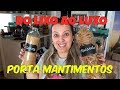 DIY DO LIXO AO LUXO PORTA MANTIMENTOS / DIARIO DA VAL