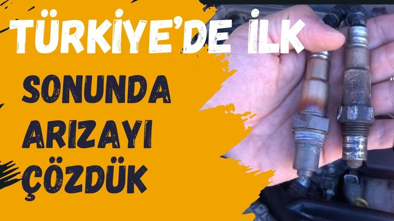 5 yıllık oksijen sensörü arızasını nasıl çözdüm P0130 arızası