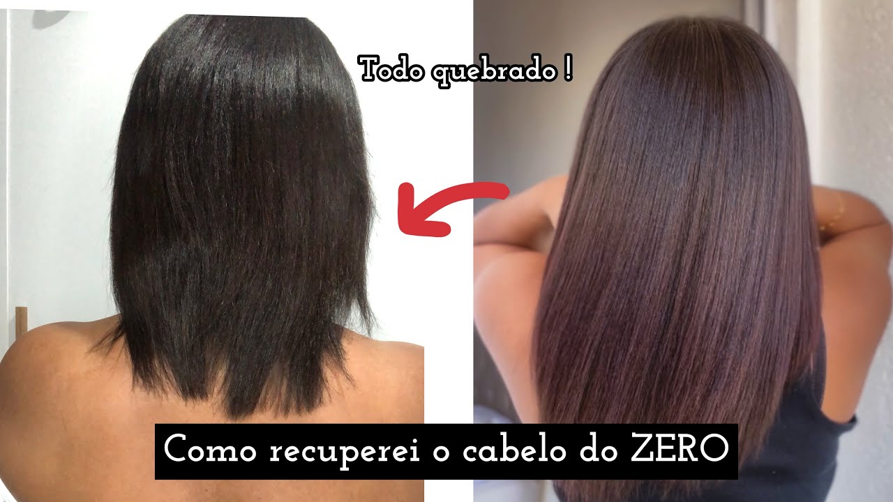 COMO RECUPEREI MEU CABELO QUEBRADO DO ZERO - PRODUTOS QUE ME AJUDARAM CAROS X BARATOS 🔥