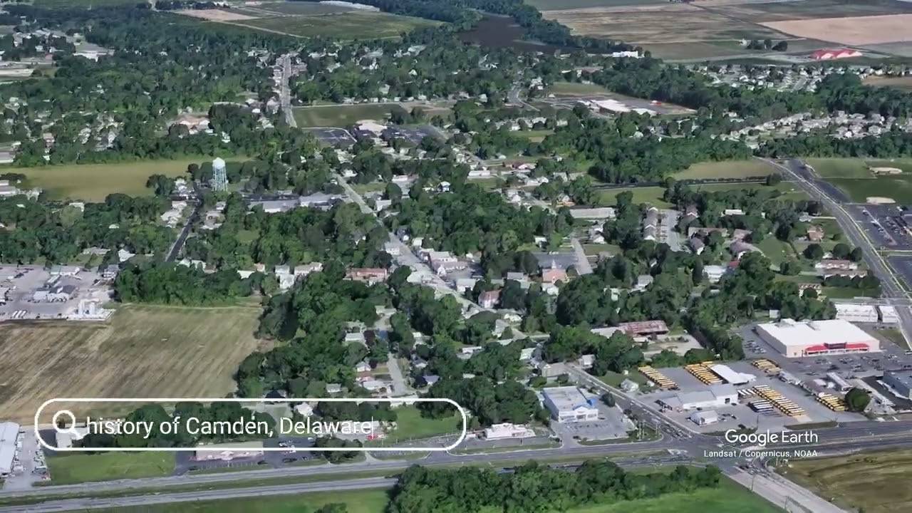 The history of Camden, Delaware