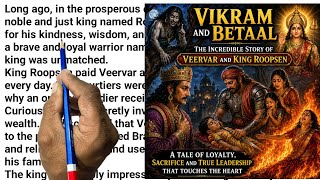 King Roopsen and Veervar||English Reading||English Story || English padhna kaise sikhe?