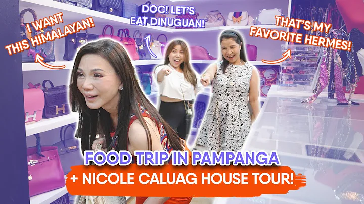 PAMPANGA FOOD TRIP & HOUSE TOUR WITH NICOLE CALUAG...