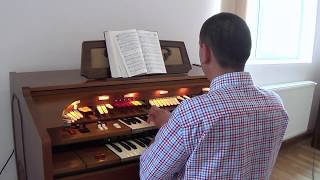 Jesus Loves Me - Organist Bujor Florin Lucian playing on the Farfisa 257R Organ