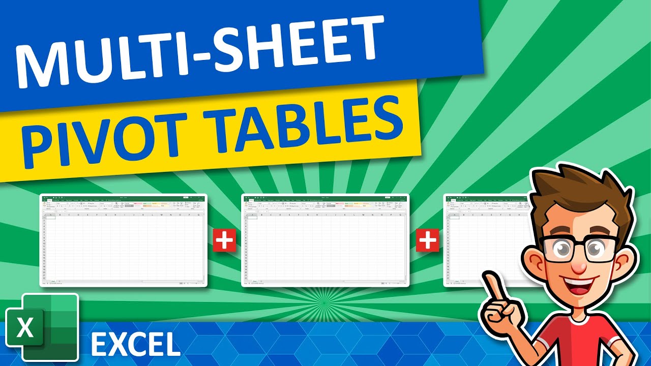 How To Create A Pivot Table From Multiple Worksheets YouTube