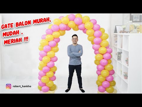 Video: Cara Membuat Lengkungan Balon