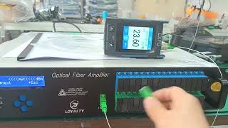 High power EYDFA 32port 32*23db  and support -10db input