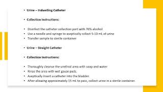 SAMPLE COLLECTION IN MICROBIOLOGY 2