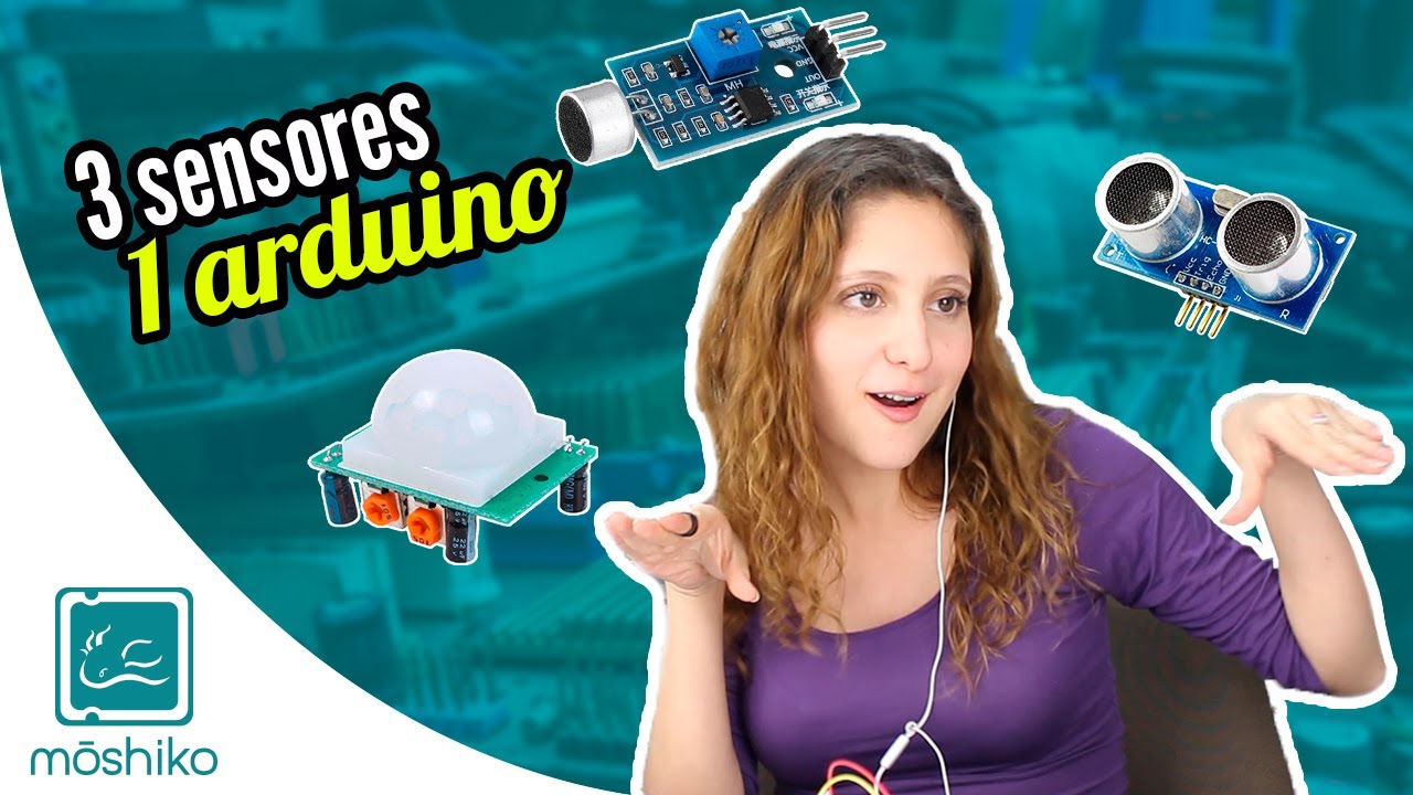 [Sensores Arduino] Sensor Detector de Sonido/ Sensor Ultrasónico/ Sensor PIR ~ Moshiko
