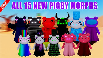 UPDATE - How To Find *ALL 15 NEW PIGGY MORPHS* - ROBLOX