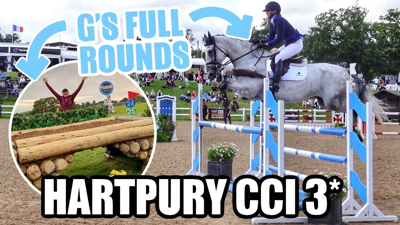 EVENTING WITH G AND SOME BIG NEWS ~ Full XC round at Hartpury International 3* with An eventful life