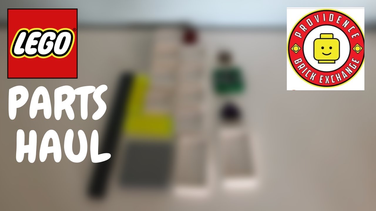 Lego Parts Haul Providence Brick Exchange New MOCs Coming!! YouTube