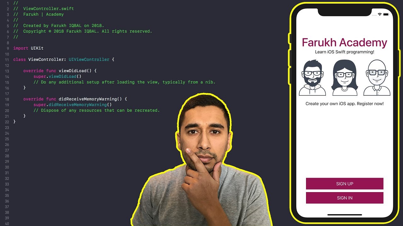 Swift 4: How to design your app UI using Stack Views? (1/2) - YouTube