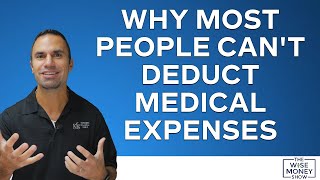 Why Most People Can't Deduct Medical Expenses on Taxes