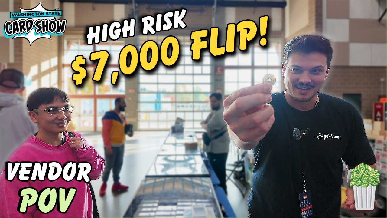pokemon card shows washington state We Tried Out A BRAND NEW Card Show! Washington State Card Show Vendor POV  Day 1!