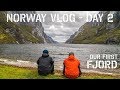 NORWAY VLOG  - Day 3 - Our first Fjord!