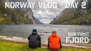 NORWAY VLOG  - Day 3 - Our first Fjord!