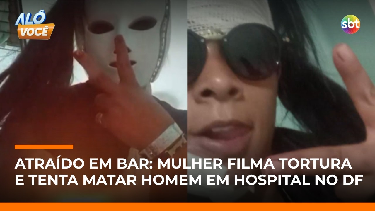 Cilada no bar: homem é dopado, torturado e mulher volta para tentar matá-lo em hospital | #AloVoce
