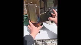 Folding Rocket Stove Review | Compact but Powerful!🔥#campvibes #woodburningstove