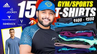 10 Best Active Men T-Shirts for Gym/Sports 🔥 Men T-Shirt Haul 2025 | ONE CHANCE screenshot 5