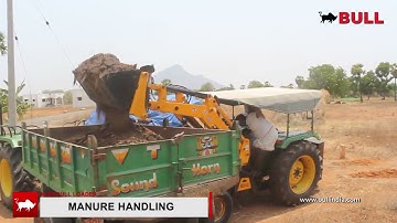 #Agri Bull on #JohnDeere handling Building materials #tractorattachments #bullmachine
