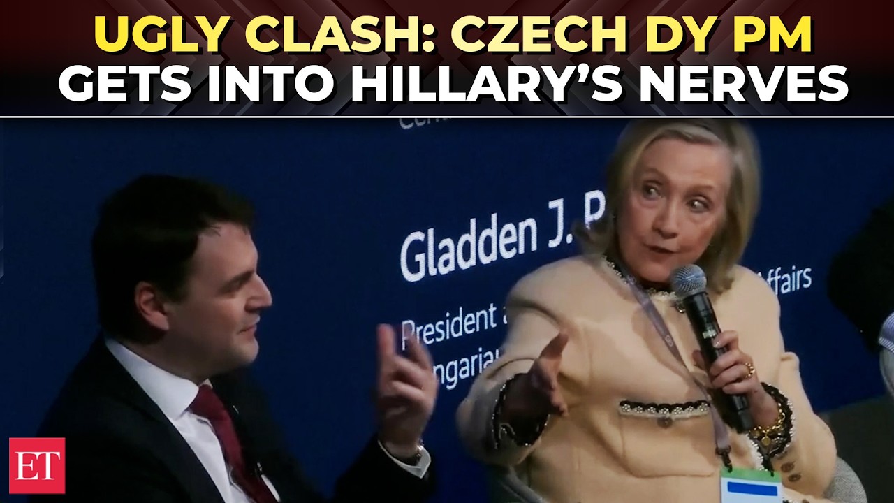 ‘Don’t be nervous’: Czech Dy PM grills Hillary over Trump; Clinton ...