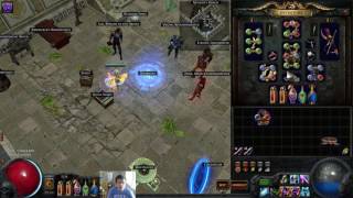 LA Deadeye Pierce build, Path of Exile.