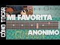 Tutorial - Cómo tocar Mi favorita Mazurca anónimo, con guitarra virtual,tab y partitura - Guitarbn