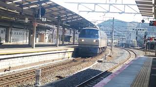 2018/3/17貨物列車1055レダイヤ改正初日編成!EF66‐128号機(吹)牽引
