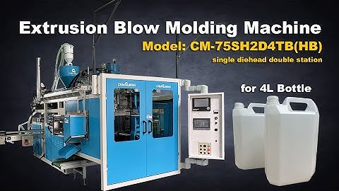 Fully Auto Blow molding Machine for up to 4L bottles | CM-75SH2D4TB(HB) | Chia Ming