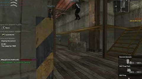 Another noob hacking in Combat arms Classic.